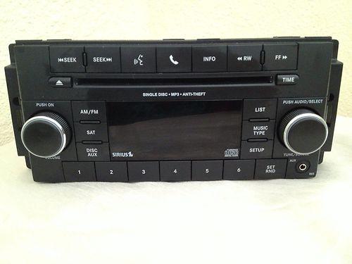 Dodge chrysler radio cd mp3 factory oem part # p05091197aa