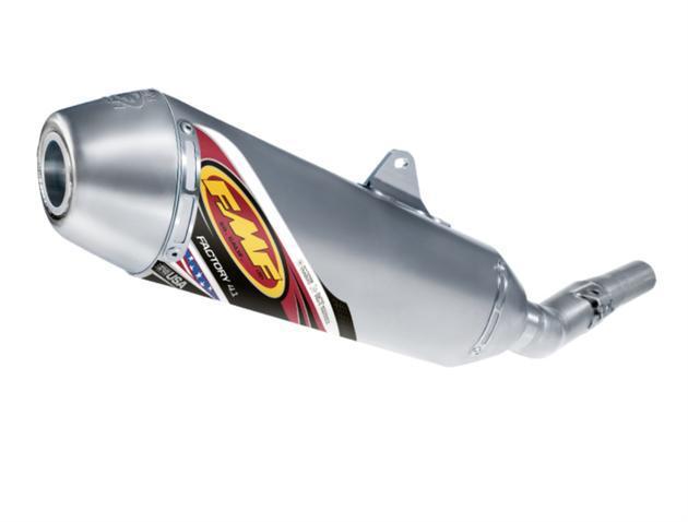 Fmf racing factory 4.1 sl slip-on exhaust titanium ss fits honda crf250r 04-05