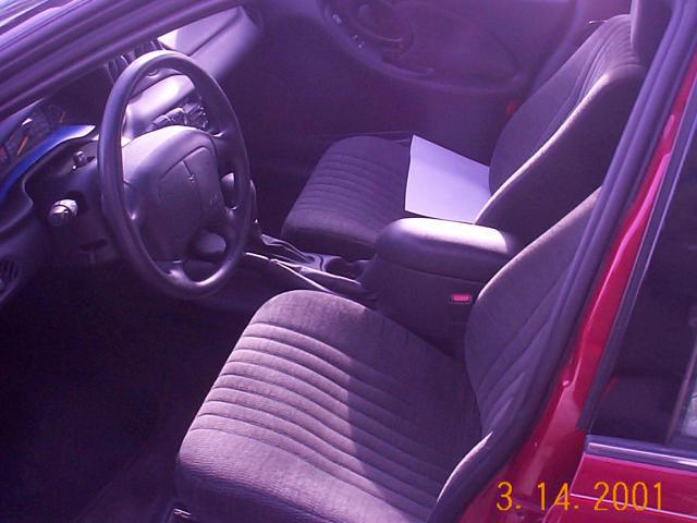 1996 pontiac grand am floor center console black 128155