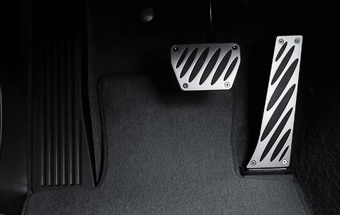 Bmw oem aluminum pedals set automatic transmission e90, e60, e83 x3 35002213212