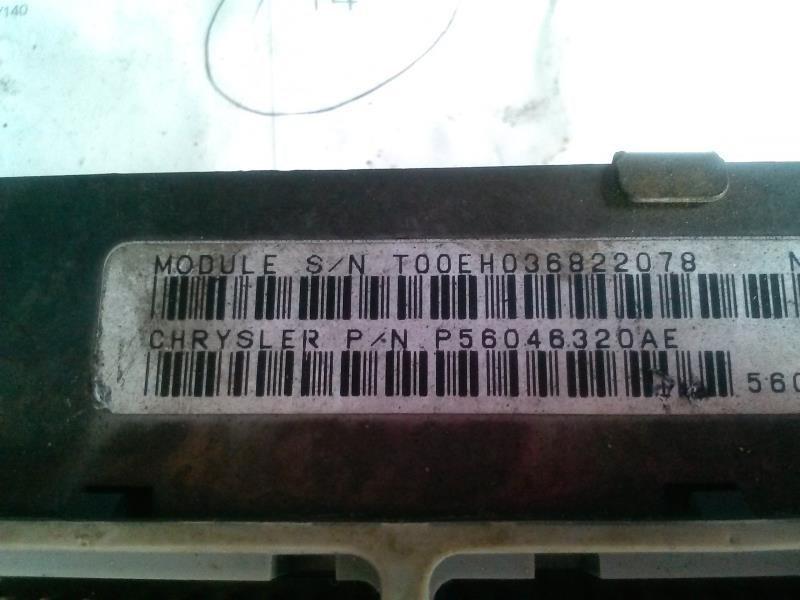 98 DODGE DAKOTA ENGINE ECM, US $165.00, image 2