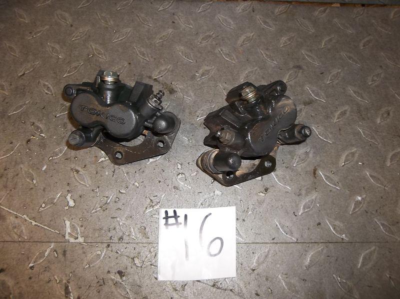 #16 2005 kawasaki kfx 700 kfx700 front brake calipers  *