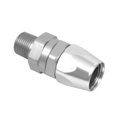 Summit 240105n hose end swivel straight -12 an hose to male 1/2" npt nickel ea