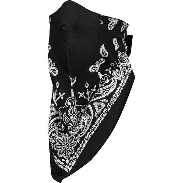 Black paisley zan headgear paisley neodanna