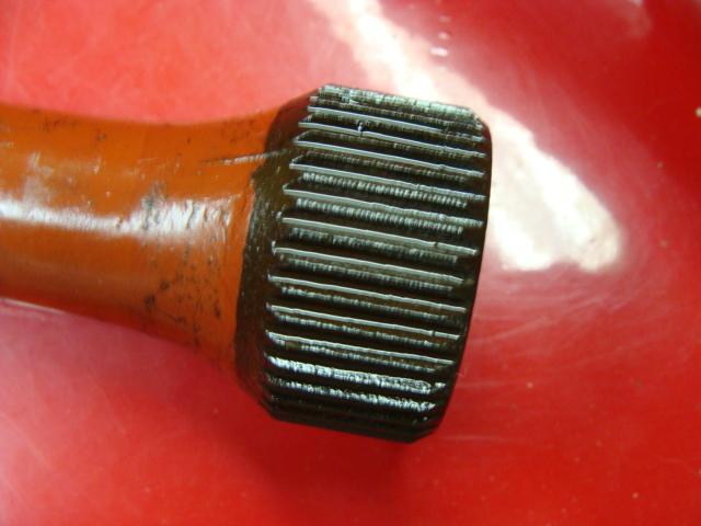 Vw bug ghia type 1 rear red torsion bar  left side