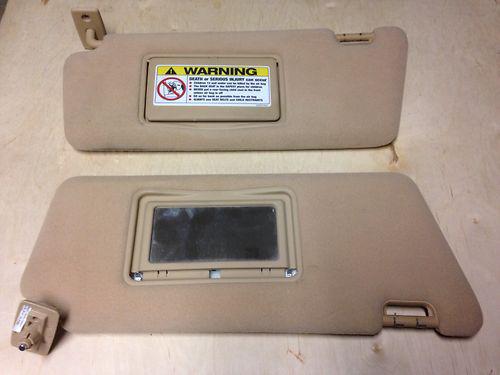 Mercedes c320 sun visors