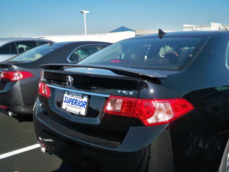 2013 acura tsx spoiler - custom style
