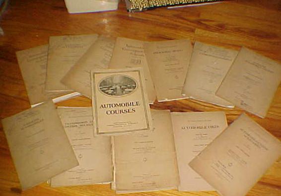 1924 ICS automobile theory and repair training correspondance school set, US $2.99, image 2