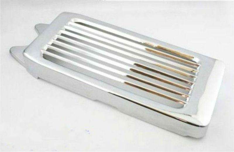 New chrome metal radiator cover grill cover for honda steed 400/600