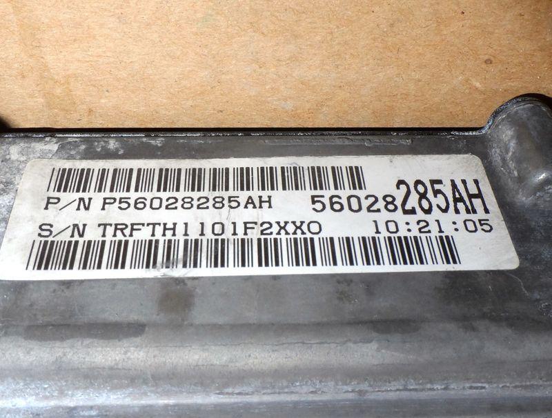 2001 DODGE Durango Dakota Transmission Module P56028285AH, US $29.00, image 2