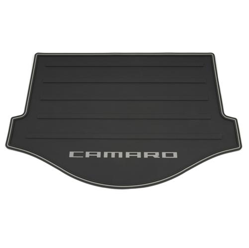 10-13 camaro convertible premium all weather black cargo trunk mat 22761211
