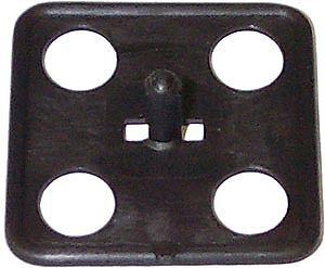 New 71-76 chevy impala square hood insulation clips (10pcs) ** free shipping *