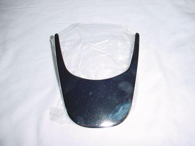 Suzuki nos rear fender mud flap plate chrome new mint k10 k15 k11 b105 p t20