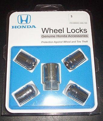 Honda wheel locks