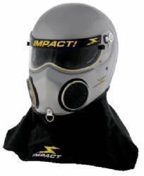 Impact racing 18099308 nitro helmet small silver sa2010