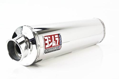 00-05 zx1200 zx-12r yoshimura rs-3 oval race bolt-on - stainless steel zx129so