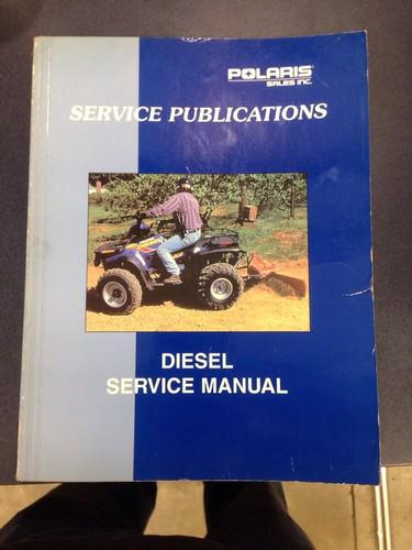 Polaris diesel service manual oem 9915234 rev.01