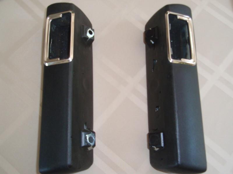 1966-1970 b-body 9" mopar arm rest pads w/ashtray cutout new! mopar pair
