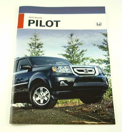2011 11 honda pilot truck suv brochure lx ex touring