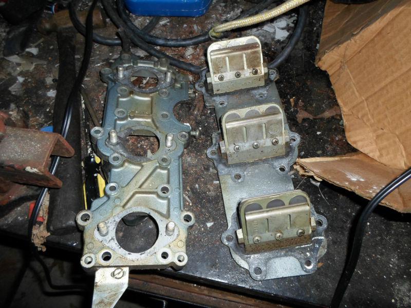 Sell 1973 EVINRUDE 65HP 65 HP TRIUMPH INTAKE MANIFOLD REEDS in