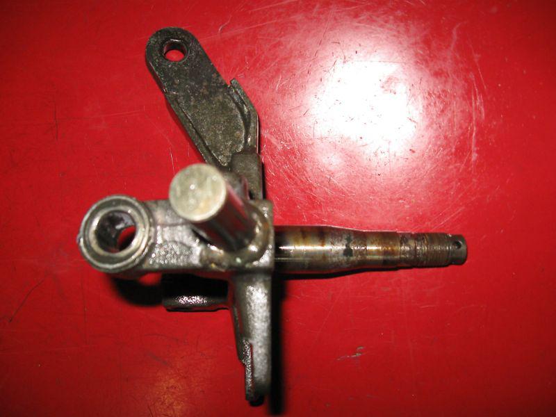 Kawasaki kxf 250 tecate 4  stock oem  1988 left spindle knuckle 
