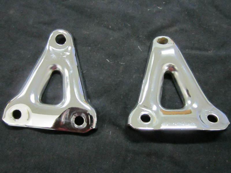 1975-1979 Honda GL1000 GL 1000 Chrome Engine Mounts-NICE!, US $39.00, image 2