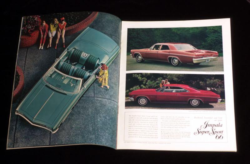 Sell 1966 CHEVY IMPALA SS BROCHURE ORIGINAL RARE!! BISCAYNE in