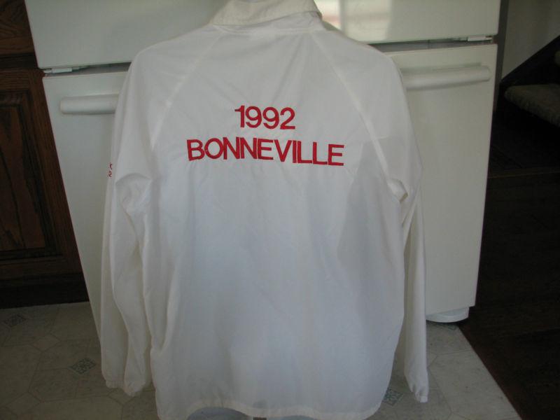 Pontiac bonneville launch jacket 1992 gm motors release very rare