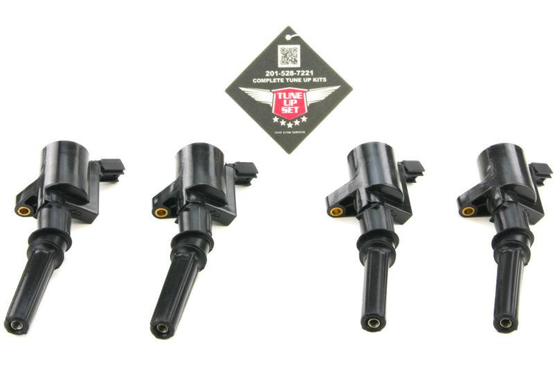 Set of 4 ignition coil dg-508 fd503 ford lincoln mercury 4.6l 5.4l 6.8l  v8 v10