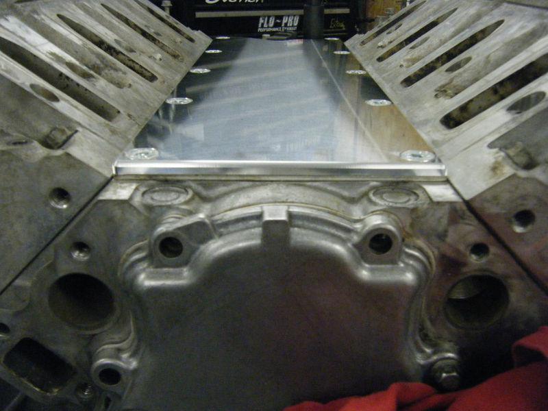 Sell Gasket LSX Lifter Valley Cover Plate Aluminum Low Profile