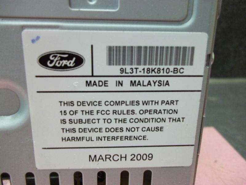 New Genuine Ford 9L3T-18K810-BC Radio, US $124.96, image 3