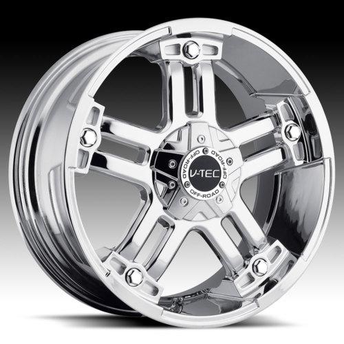 18" v-tec 394 chrome  wheels rims dodge 1500 2500 3500