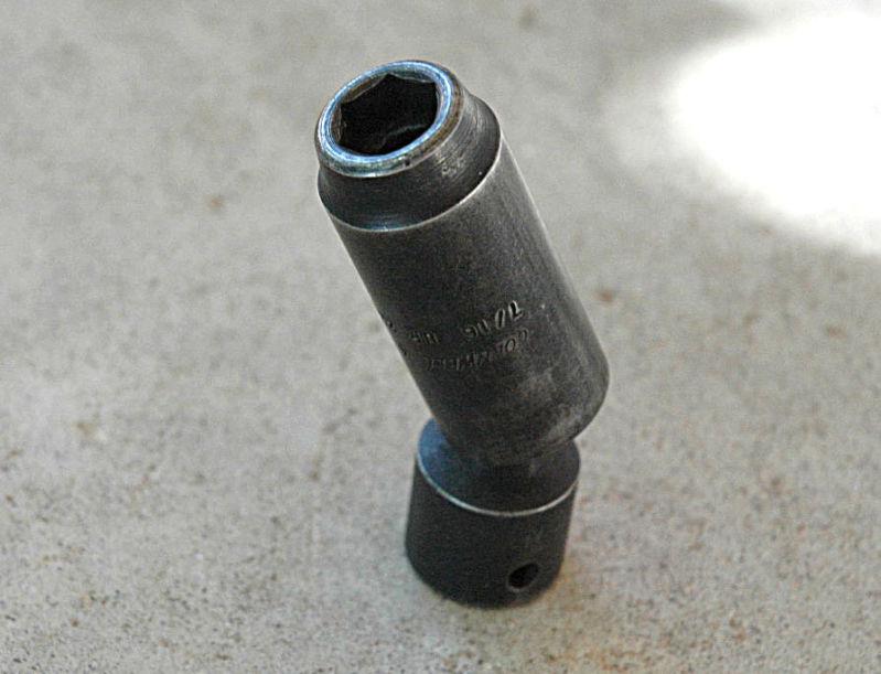 Cornwell up2214l 7/16" deep universal impact socket 3/8" drive