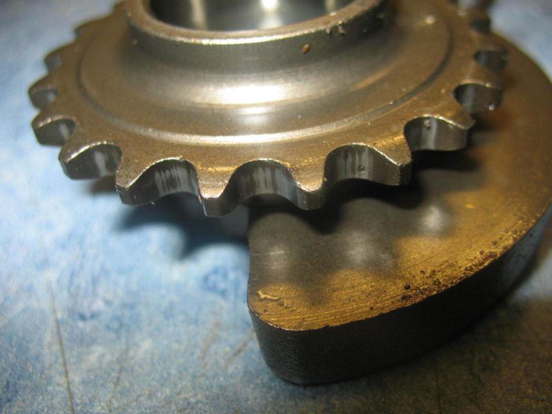 Sell CRANKSHAFT FRONT BALANCER SPROCKET GEAR B 1980 HONDA XL500 S XL500S XL 500 80 in Spanish