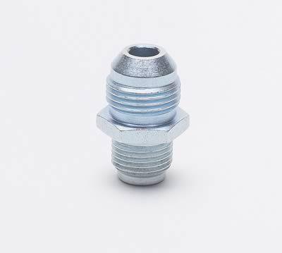 Russell fitting straight -8 an male to 5/8-18" inverted flare steel zinc each