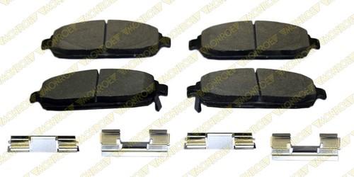 Monroe dx1080 brake pad or shoe, front-monroe dynamics brake pad