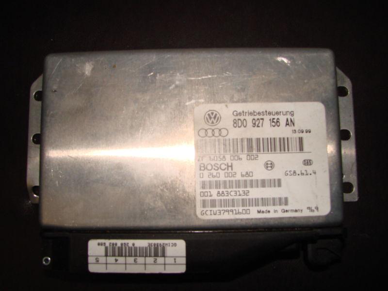  02 volkswagon passat 1.8 tcu tcm transmission control computer  8d0 927 156 an