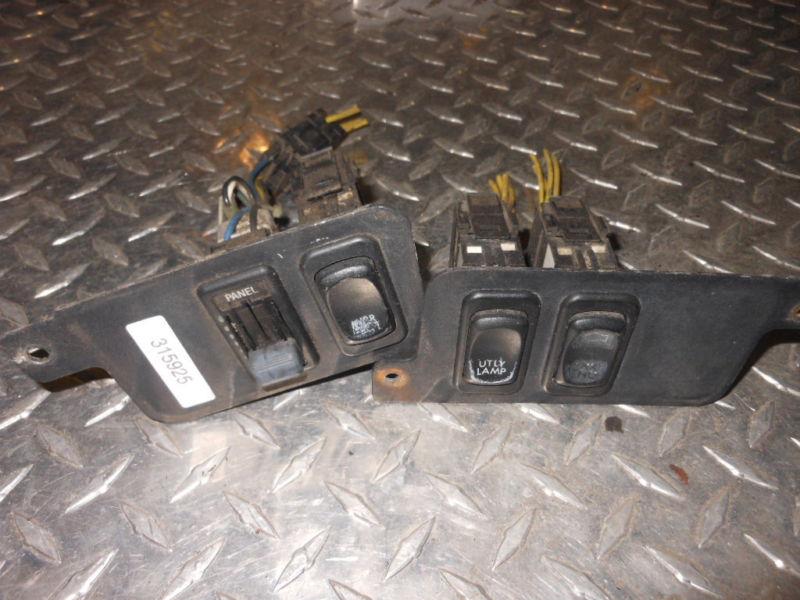 Purchase 01 Freightliner Century Dash Switches Mirror Heat Lights 315925 NO RESERVE! in
