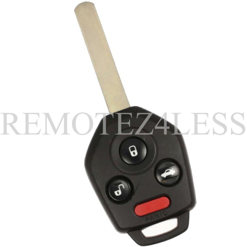New subaru high security blade keyless entry key fob remote combo unit uncut