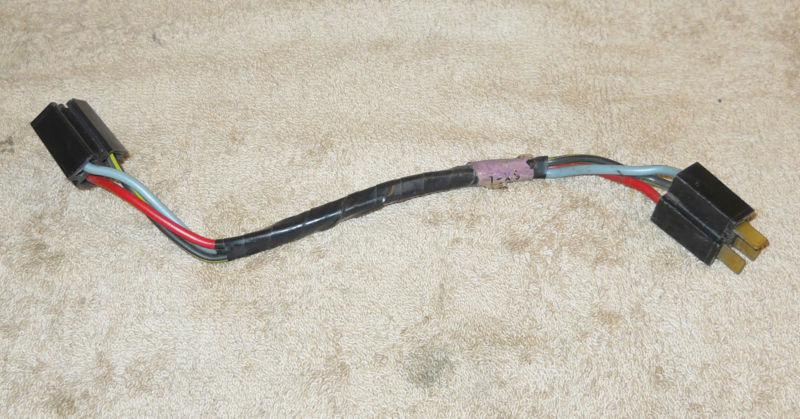 1969 1970 mustang shelby gt mach 1 cougar xr7 conv orig a/c resistor wiring lead