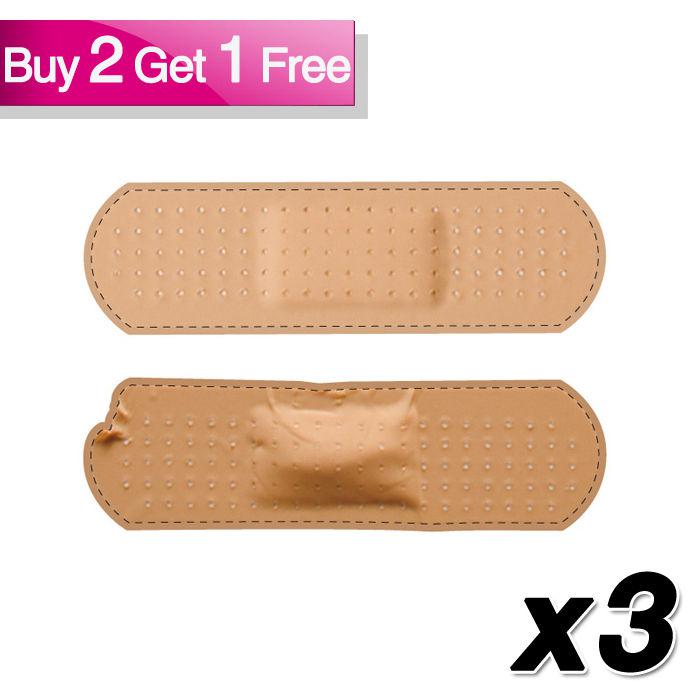 3 x band-aid woundplast vinyl car sticker graphic decal bumper window lorry van