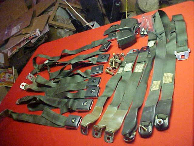 1969-1971 Lincoln Continental Mark 3 Seat Belts, US $199.99, image 2