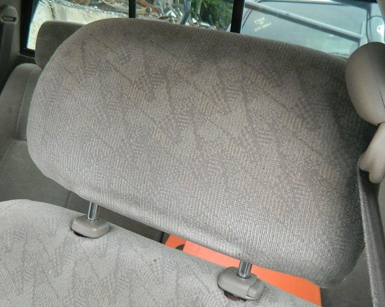 2001-2004 toyota tacoma oem rear head rest pair  grey 