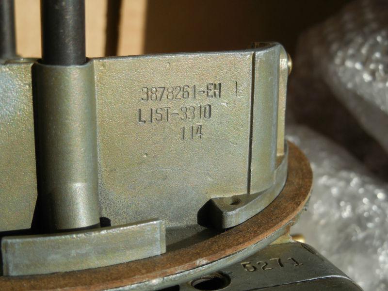 1965 Chevelle SS396 Z16 Holley Carburetor Carb 3878261-EH, US $396.00, image 5