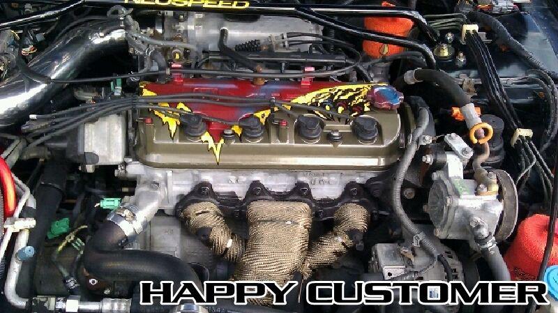 Custom Honda Acura Civic Valve Cover JDM d16 Z6 Y8 Y7 Y5 Vtec polished Aluminum, US $99.99, image 8