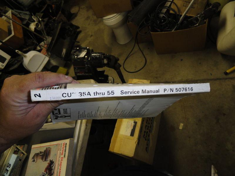 Evinrude Johnson CU 1987 35a Thru 55 Factory Service Manual, US $25.00, image 3