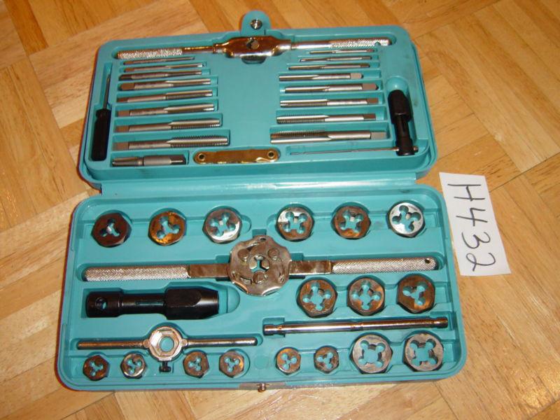 Matco tools 41 piece metric tap and die set 6312 lightly used