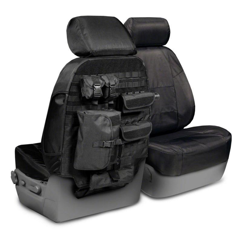 Ballistic tactical molle  seat covers for ford f250 f350 superduty 01-04 black