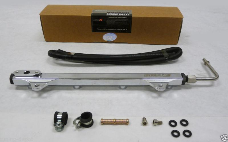 Lancer evo x 10 gsr mr 4b11 obx high flow fuel rail 