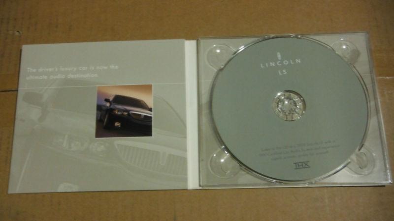 NEW OEM 2003 LINCOLN LS PROMO CD --EXPERIENCE THX AS IT WAS MENT TO BE, US $3.00, image 2